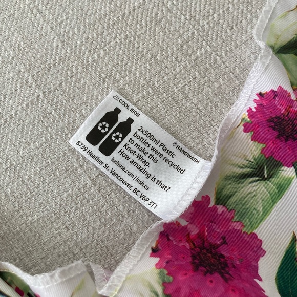 Flower Lush knot wrap - Picture 2 of 5